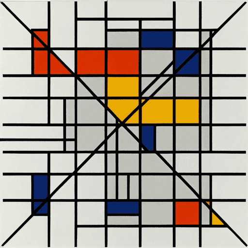 Mondrian's Labyrinth by Lilia #19