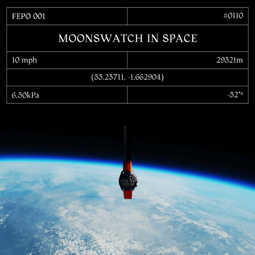 MoonSwatch in Space #0110