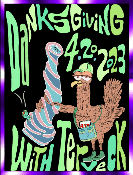 Danksgiving - 42023 Purple Frame