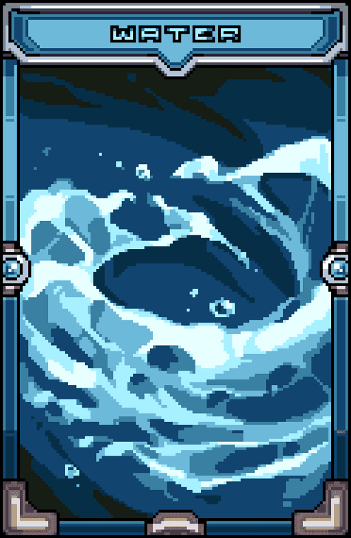 The Battle Of The 3 Elements. Water Card #56