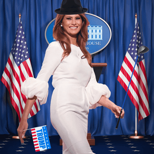 Melania Trump Digital Trading Cards #7