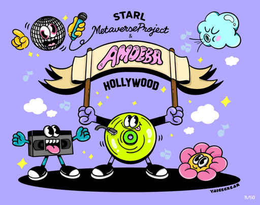 YAICECREAM x Amoeba x STARL 005