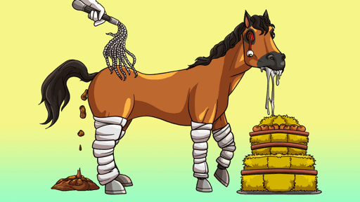 Glue Factory Horse #1122