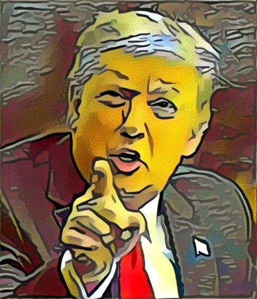 Donald Trump by Pablo Picasso - 2