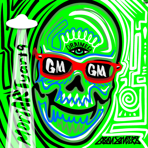 ‘Grateful GM 💀 for @moriARTyart9’ By DrainedEye | #146