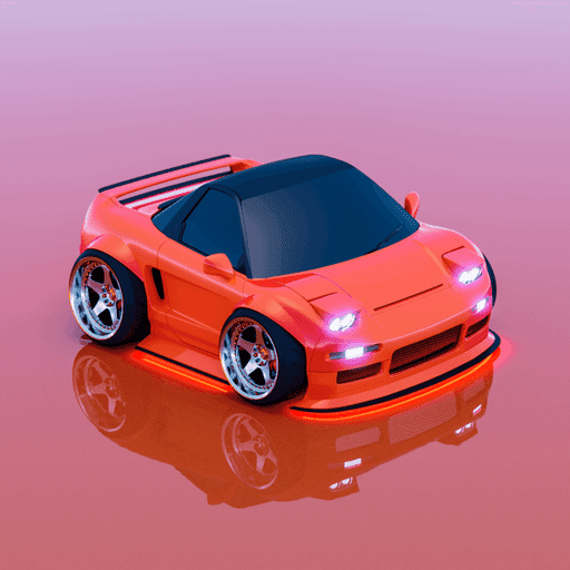 CARtoon NSX - (Orange Edition)