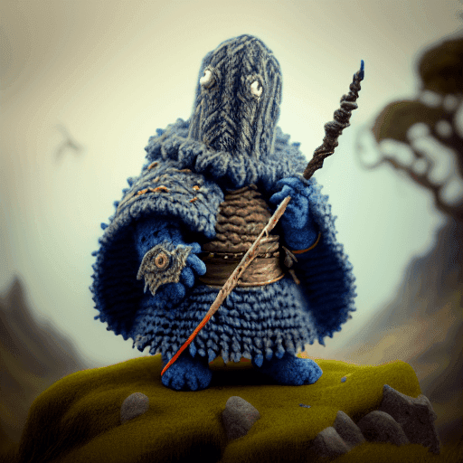 Knitted monsters #22