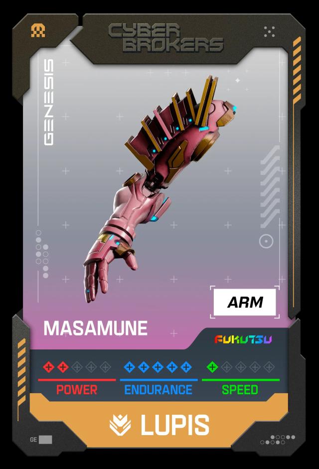 Masamune Lupis Arm