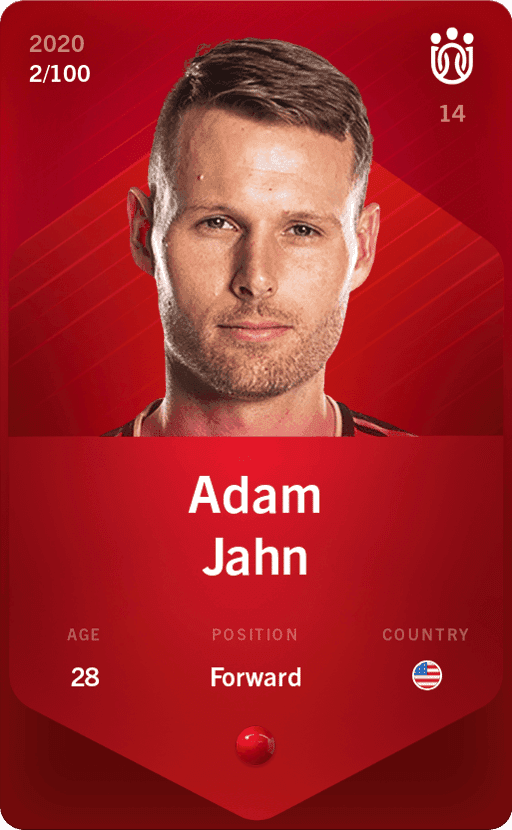 Adam Jahn 2020-21 • Rare 2/100