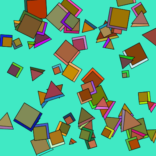 Squares & Triangles 7