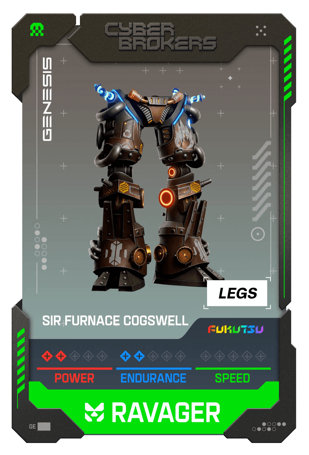 Sir Furnace Cogswell Ravager Legs