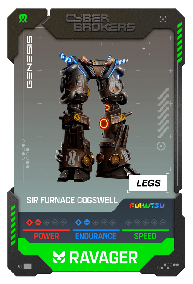 Sir Furnace Cogswell Ravager Legs