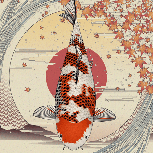 Carp and Seasons #8262