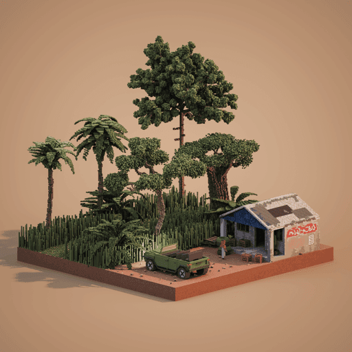 Voxel Ville #5138