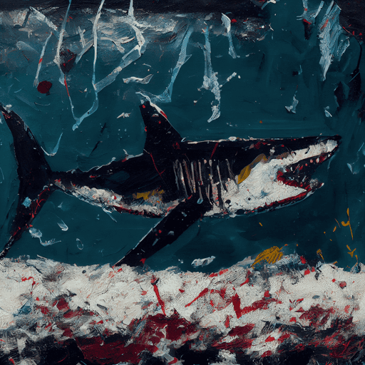 Abstract Shark by Kimi #282