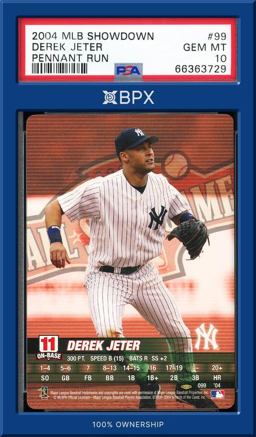 2004 MLB Showdown Derek Jeter - PSA 10 (Cert: 66363729)