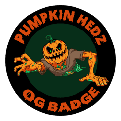 Pumpkin Hedz OG Badge