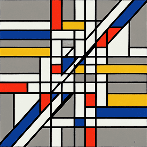 Mondrian's Labyrinth by Lilia #41