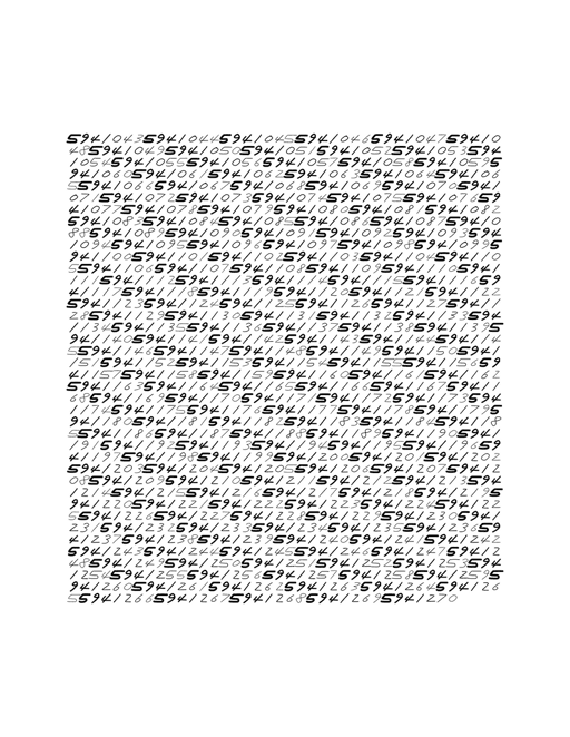 Endless (5,607,250 to Infinity) #1134