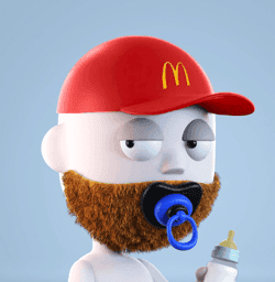 Fast Food Baby Punks 3D