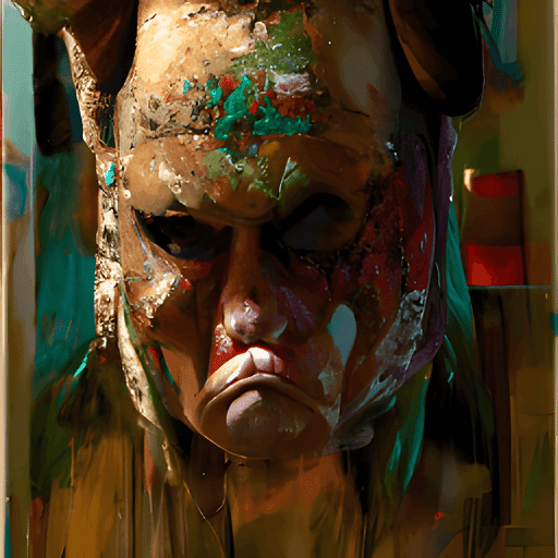 A Sad Face as Created by Craig Mullins #9