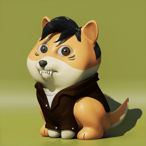 Baby Doge 3D #7054