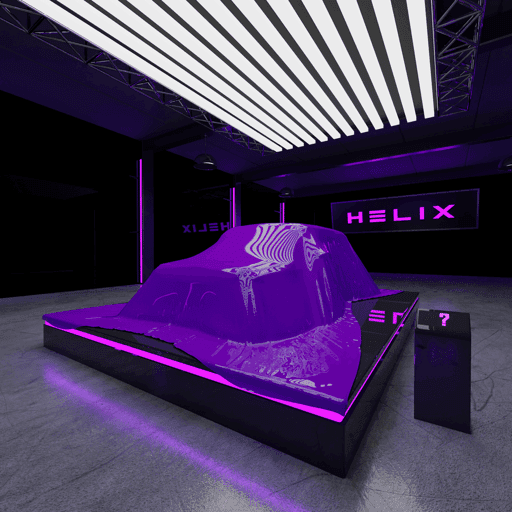 HELIX - MYSTERY CAR PURPLE #2690