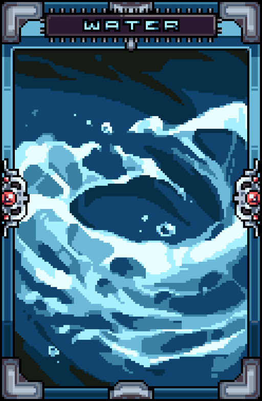 The Battle Of The 3 Elements. Water Card #27