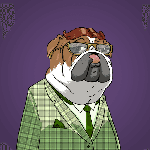 Mrs. Billie Jean Waggington, the Dapper Pug