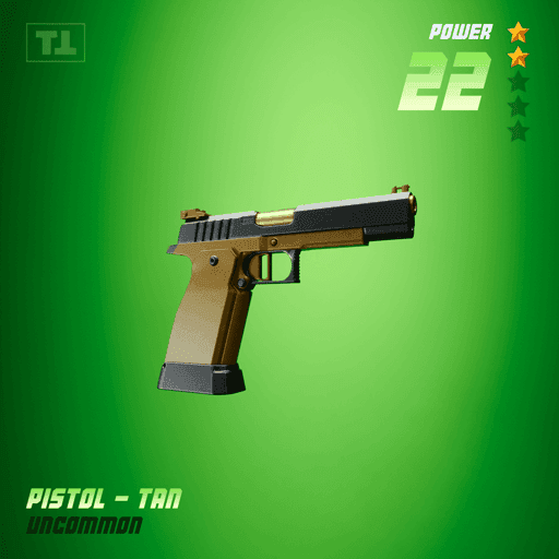 PISTOL - TAN #1305