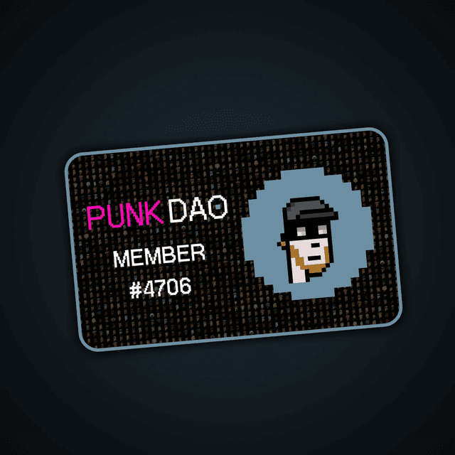 Punk DAO Membership #4706