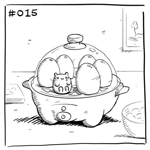 Suicidal Hamster #015 - Egg Cooker