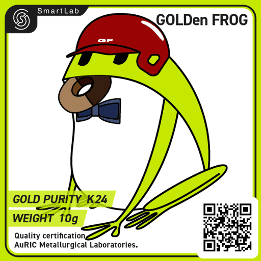 GOLDen Frog NFT#0072