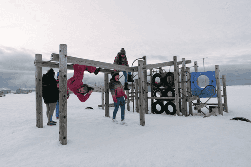 Rumors of Arctic Belonging - Playground, Gambell, Alaska