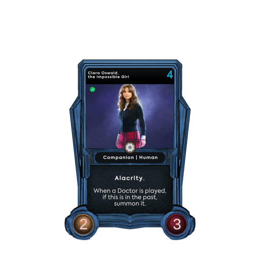 Clara Oswald, the Impossible Girl - Standard Frame