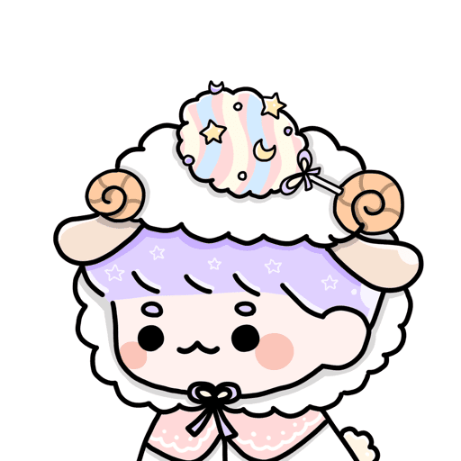 Cotton Candy Sheep