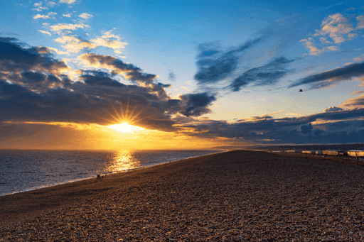 Chesil Beach Sunset