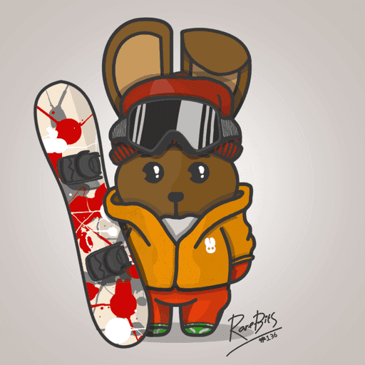 Rarebit #136 - Snowboarder Bunny