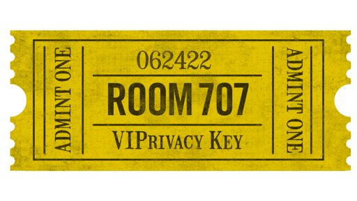 THE ROOM 707 TICKET - 062422