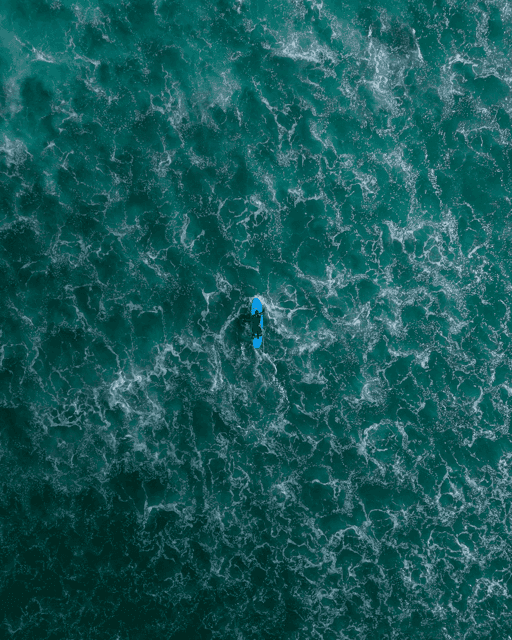 Stormy Surf Waters