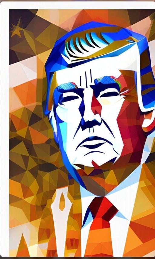 Trump Digital Trading Cards(Eth) #9