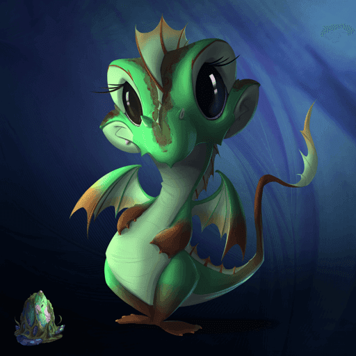 Baby Dragon #3539