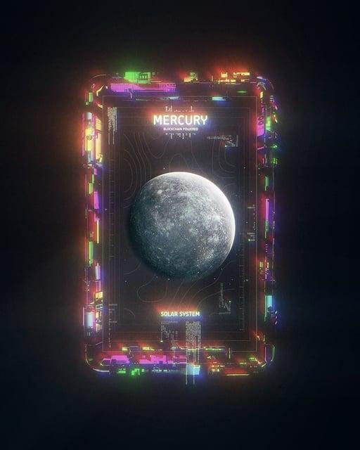 Planet Mercury Crypto Card