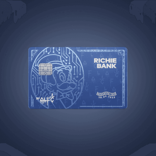 Richie Bank Card #1990