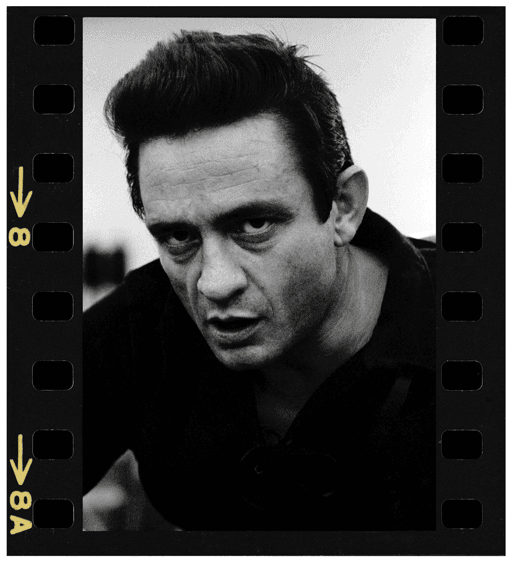 Johnny Cash Photographed By David Gahr