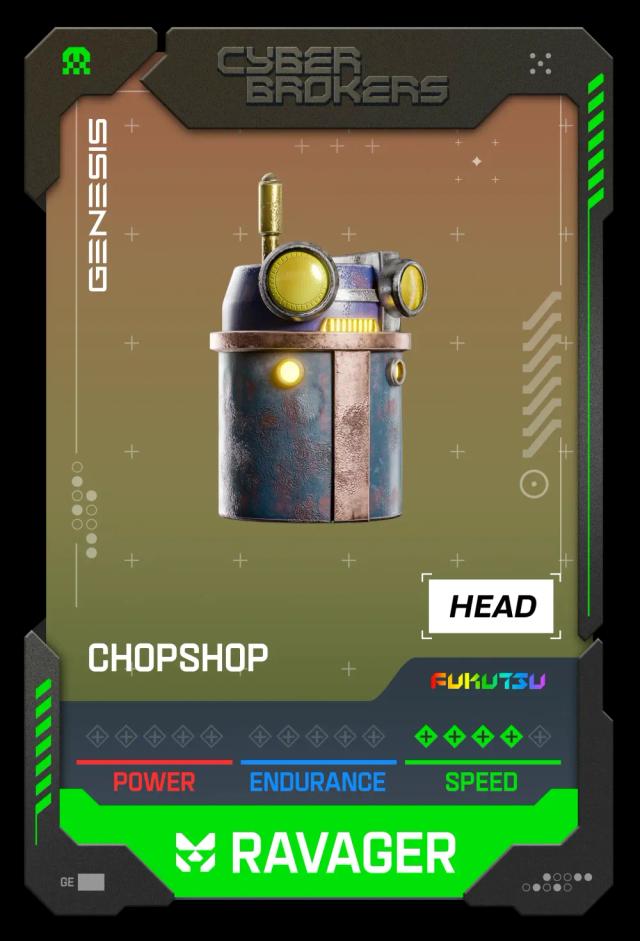 Chopshop Ravager Head