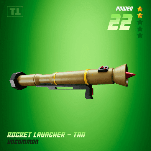 ROCKET LAUNCHER - TAN #235