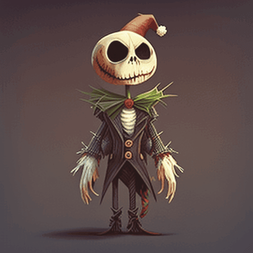 Santa Skellington #116