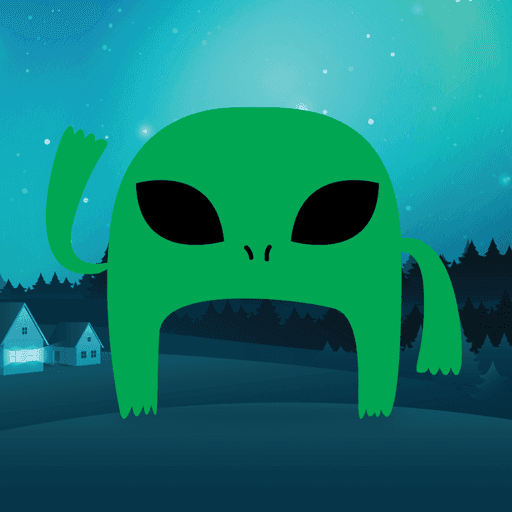 043 - Green Alien