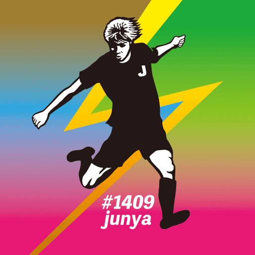 #1409junya ID Sticker #309